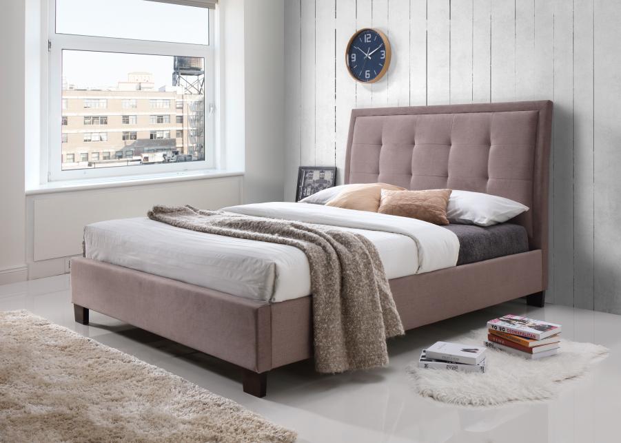 Artisan Rosenborg Light Brown Fabric Bed