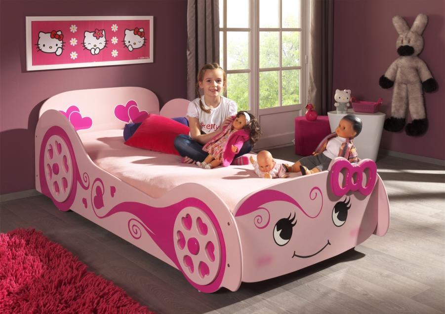 Artisan Pink Love Car Bed