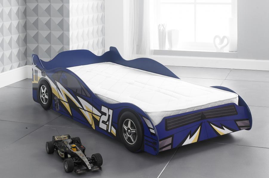 Artisan No 21 Blue Car Racer Bed