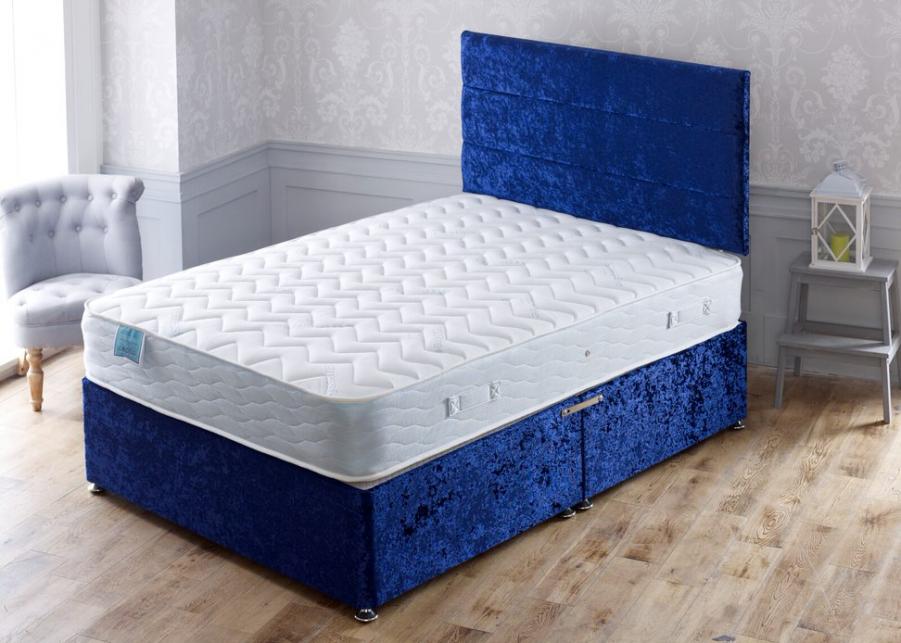 Apollo Beds Stress Free Micro Quilted Divan Bed Includes Base and Mattress