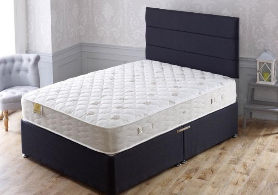 Apollo Beds Zeus Micro Quilted Orthopedic Divan Bed Includes Base and Mattress