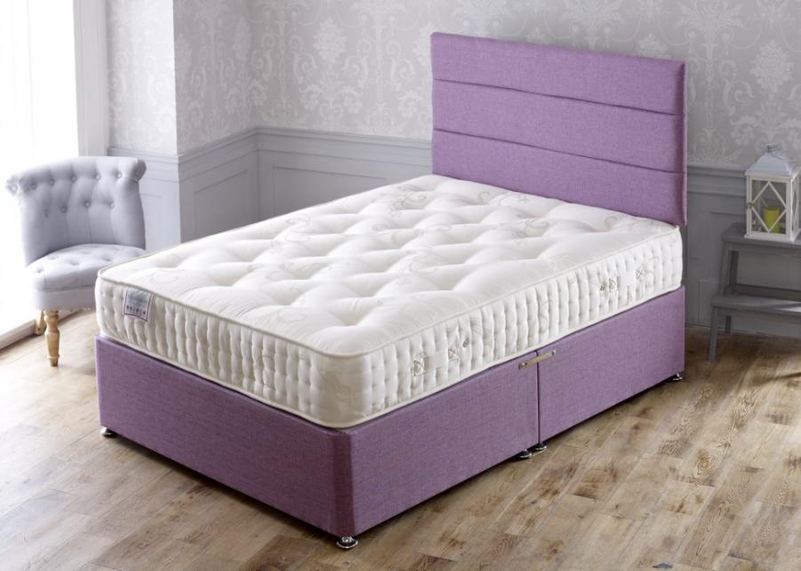 Apollo Beds Korinthian 1000 Pocket Springing Divan Bed includes Base and Mattress