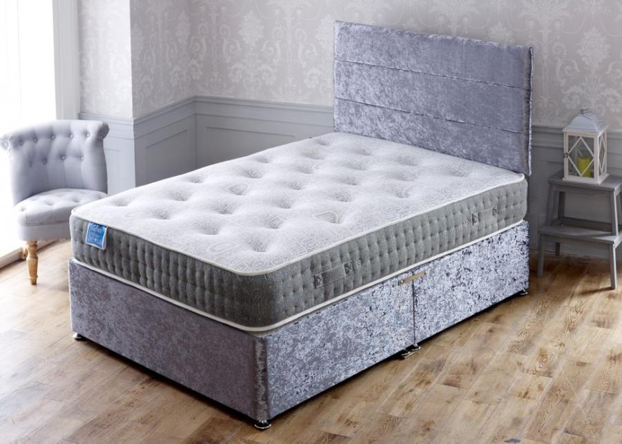 Apollo Beds Matrix 1000 Pocket Seasonal Divan Bed Includes Base and Mattress