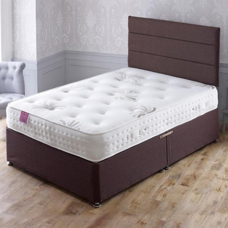 Westminster Beds Buckingham Tufted Divan Bed Includes Base and Mattress