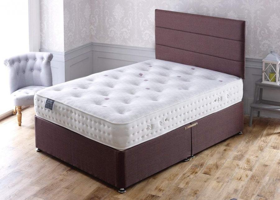 Westminster Beds Mayfair 1000 Pocket Spring Divan Bed Includes Base and Mattress