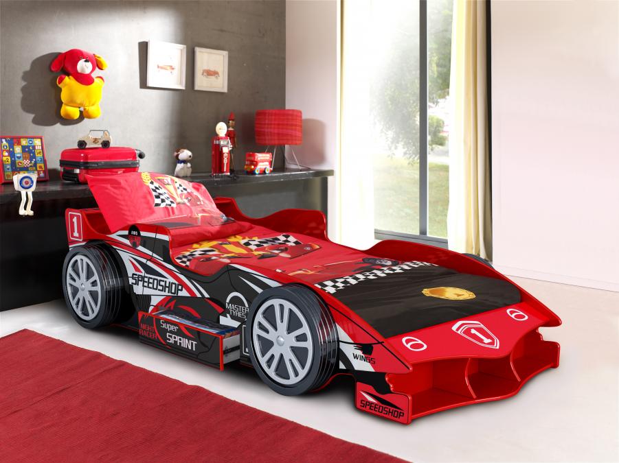 Artisan Red Speed Racer Car Bed