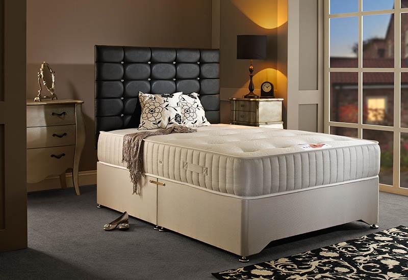 DreamMode Balmoral 1000 Pocket Sprung Divan Bed Includes Base and Mattress