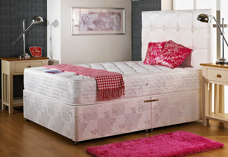DreamMode Kensington Orthopaedic Divan Bed Includes Base and Mattress