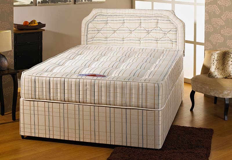 DreamMode Manhattan Orthopaedic Divan Bed Includes Base and Mattress