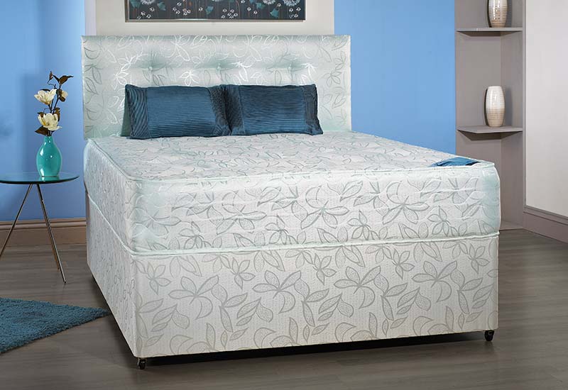 DreamMode Worcester Deep Quilted Divan Bed Includes Base and Mattress