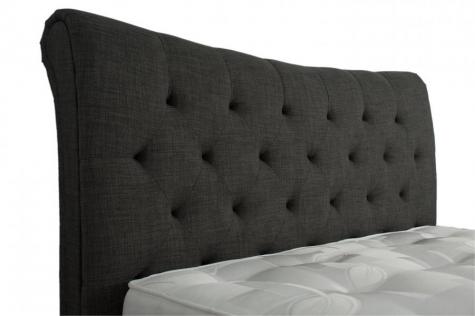 Artisan Rosa Grey Fabric Bed