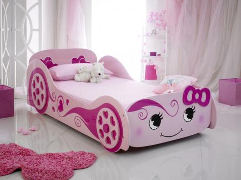 Artisan Pink Love Car Bed