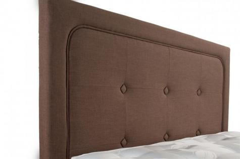 Artisan Malmo Light Brown Fabric Ottoman Bed