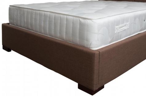 Artisan Malmo Light Brown Fabric Ottoman Bed