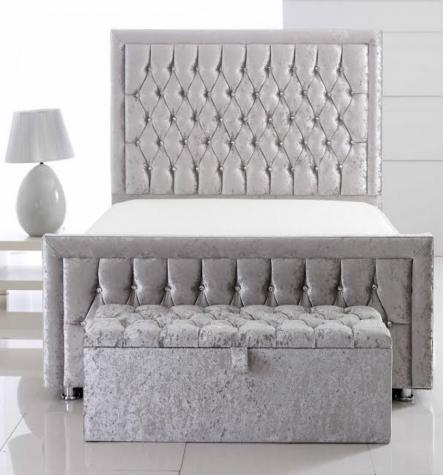 Lavish Beds Princess Upholstered Bed Frame