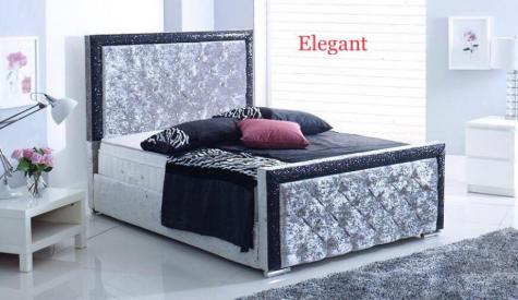 Lavish Beds Elegant Glitter Bed Frame