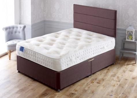 Westminster Beds Chelsea 1500 Pocket Sprung and Memory Foam Divan Bed Includes Base and Mattress