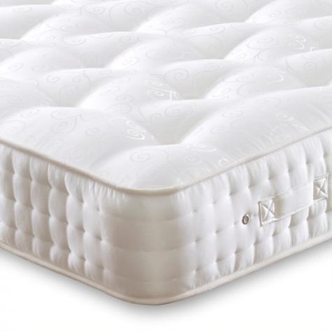 Apollo Beds Platinum 5000 Luxury Wool Pocket Divan Bed Includes Base and Mattress