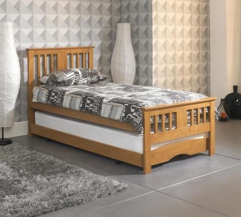 Artisan Rosaline Oak Finish Guest Bed