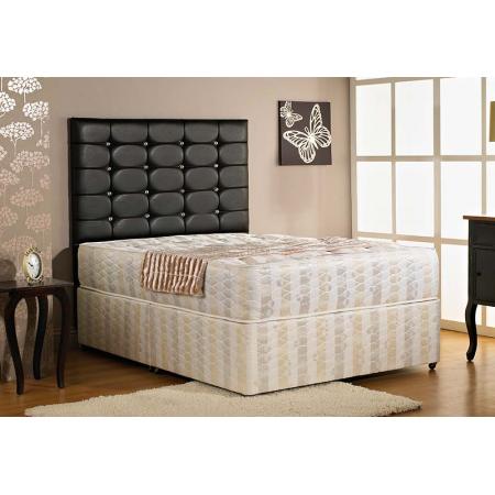 DreamMode Saffron Orthopaedic Divan Bed Includes Base and Mattress