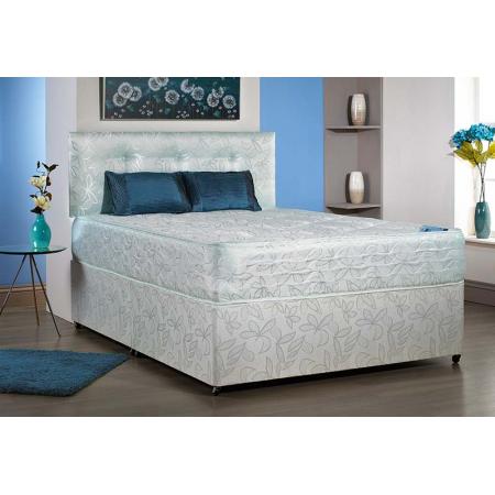 DreamMode Worcester Deep Quilted Divan Bed Includes Base and Mattress